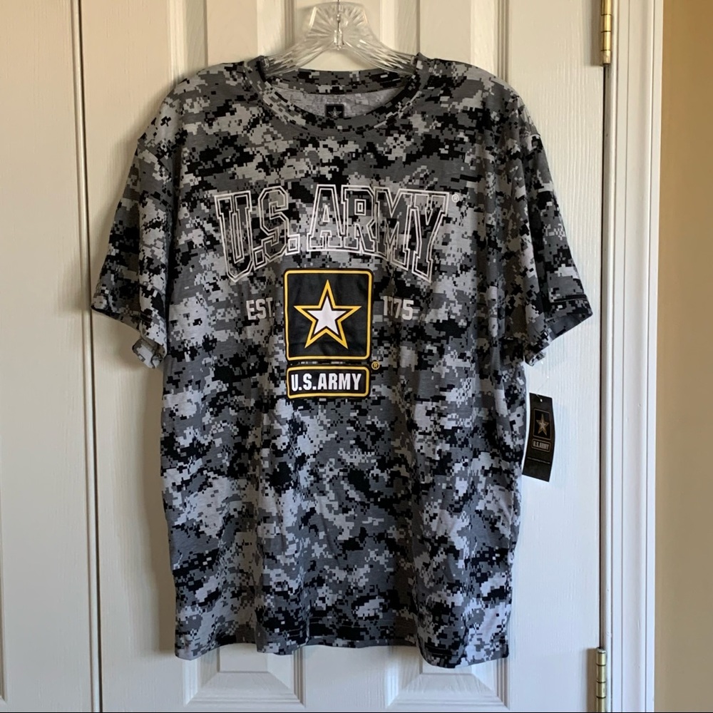 U.S. Army Camouflage Tee, Size XL, Officially Licensed, NWT